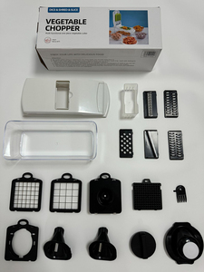 2025 amazo Hot Rau Chopper BPA miễn phí đa chức năng nhà bếp tỏi Cutter Veggie Slicer USA nhà bếp phụ kiện - Product Image 5