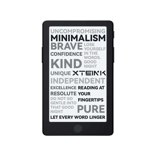 XTEINK X4 Pro Ereader Supports Customization 4.3" Smart E-Ink Display Wi-Fi Enabled English Carry-On Front Light Magnetic Ebook