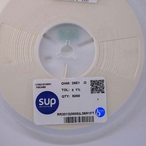 Factory Direct RR2012 0805L26R1FT 0805 2012 Resistors Chip Resistors SMD Resistors 26.1ohm 1% 1/8W Thick Film Resistor - Product Image 1