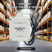 Sonde de température sans fil LoRa -45~125 ° Transmetteur de température industriel alimenté par batterie pour la surveillance de la chaîne du froid