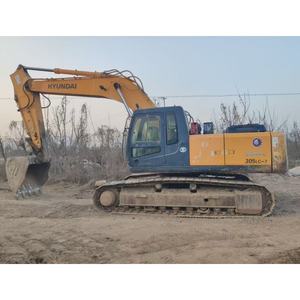 รถขุดตีนตะขาบ305LC-7ฮุนไดมือสองเกาหลีใต้พร้อมเครื่องยนต์และปั๊ม2014โมเดลมือสอง - Product Image 1
