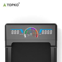 TOPKO 15% Inclinación automática Entrenamiento en casa Máquina para correr Cinta de correr Almohadilla para caminar