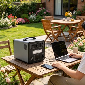 Station d'alimentation portable extérieure 600W 700Wh, centrale électrique intégrée pour le camping et les urgences domestiques - Product Image 5
