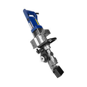 Dobladora de barras de metal hidráulica, máquina dobladora de barras planas, portátil - Product Image 1