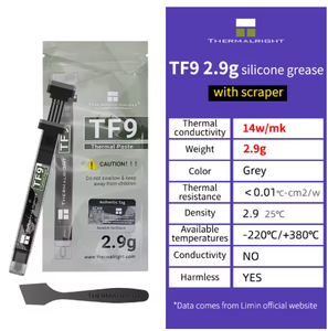 Thermalright Tf9 1.5/2.9G Nhiệt Mỡ 14 wát/mét. K CPU GPU Làm Mát Máy Tính Xách Tay Máy Tính Card Đồ Họ<span class=keywords><strong>a</strong></span> Nhiệt Dán Scraper Cho Kho - Product Image 5