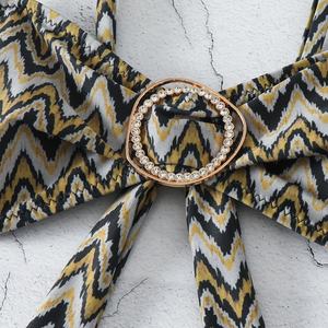 ชุดบิกินี่หรูหราสำหรับผู้หญิง 2 ชิ้น ประดับลูกไม้เซ็กซี่ แต่งเพชรและเลื่อมวิบวับ พร้อมคริสตัล - Product Image 6