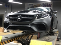 2016-2020 Benz E Class W213 kit bodi gaya lebar, bemper grill Diffuser untuk E300 E400 E63 kondisi baru