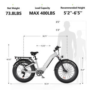 Nouveau <span class=keywords><strong>vélo</strong></span> de ville <span class=keywords><strong>électrique</strong></span> Breezy Mid Drive <span class=keywords><strong>le</strong></span> <span class=keywords><strong>plus</strong></span> <span class=keywords><strong>léger</strong></span> 48V 7500W 80Km longue portée gros pneu abordable - Product Image 4