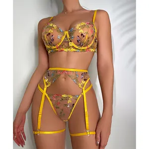 Custom Women'S 2023 New Arrivals Lingerie Women High Quality Erotic Lingerie Femme En Gros Set