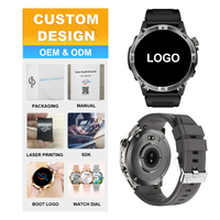 Montre Connectée Homme BT Call HK08 Grand Écran avec Android – Montre Intelligente Ultra Tendance 2026 pour Hommes