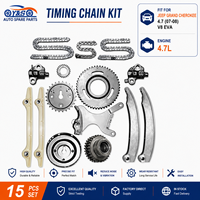 Kit Rantai Timing Baja Paduan Off-Road Baru yang Ditingkatkan OE 68003352AA Pengganti Beban Berat Jeep Grand Cherokee 07-08 4.7L V8 EVA
