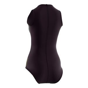 ชุดว่ายน้ำวันพีซสำหรับผู้หญิงประสิทธิภาพสูง ผลิตจากผ้าทนทานต่อคลอรีนและลดแรงต้านทานของน้ำสำหรับนักว่ายน้ำ - Product Image 5