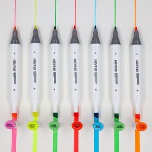 Marqueurs à alcool à séchage rapide 262 couleurs, double pointe, faible odeur, marqueurs à peinture à l'alcool classiques pour le coloriage, pointe fine et biseautée - Product Image 3