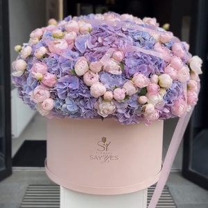 Bán Buôn Kích Thước Lớn Vòng Hat Hộp Cho Hat Bộ Hoa Bó Hoa Hộp Vòng Rose Quà Tặng Hoa Hộp Với Vàng Lá Tem Logo - Product Image 3