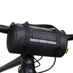 Rhinowalk Sac de guidon de vélo à roulettes très vendu, sac de guidon de vélo de gravier rond pour les voyages à vélo VTT - Product Image 1