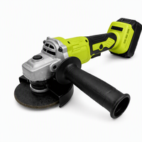 Meuleuse d'angle rechargeable 20V 5 pouces sans balais 1400W 10000 tr/min pour le meulage général, la découpe et le polissage des métaux