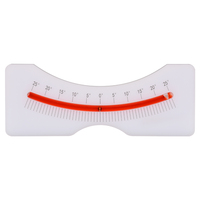 Plotter de Navegación Aérea PN-1, Herramienta de Cálculo de Aviación, Material Plástico y PVC, 76g, Ligero