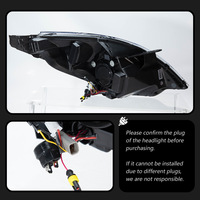 Phares avant projecteurs Bi-LED style Lightning DRL pour Chevrolet Spark M300 2011-2014, clignotants Canbus, Plug and Play, pièces auto