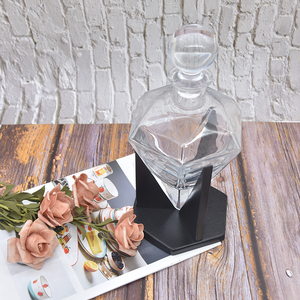 Ensembles <span class=keywords><strong>de</strong></span> décanteur à liqueur en verre cristal 750ml pour grand cadeau alcool whisky vodka <span class=keywords><strong>rhum</strong></span> vin tequila whisky - Product Image 6