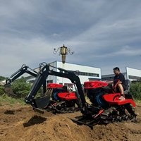 Tracteur agricole à chenilles à transmission par engrenages multi-ângles TOHO Nouveau tracteur à prix compétitif LIVRAISON GRATUITE