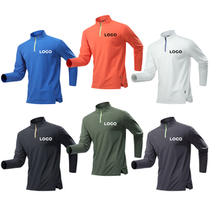 ผ้าบาติกแบบเปิดไหล่สำหรับผู้ชายผ้าถักแบบลำลองสำหรับ100ซักพิมพ์ลายโลโก้ได้ตามต้องการ - Product Image 6