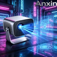 Nouveau projecteur Android A10 Mini, projecteur vidéo intelligent, WiFi 5G, prise en charge de la diffusion multimédia Android 1080P, projecteurs TV