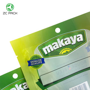ถุงบรรจุภัณฑ์พลาสติกเกรดอาหารกันความชื้นถุงบรรจุภัณฑ์พลาสติก PE พิมพ์ลายกราเวียร์แบบดิจิทัลมีซิป3ด้าน - Product Image 3