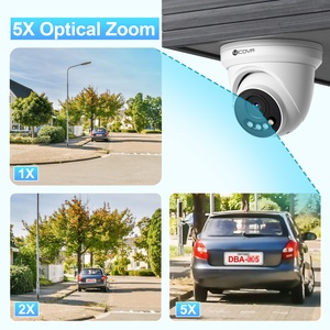 กล้องวงจรปิด 4COVR 4K Sony Sensor ความละเอียด 8MP 30fps พร้อมระบบ AI เสียงสองทาง ไซเรนเตือนภัย ภาพสีเต็มรูปแบบ รองรับ PoE แบบมีสาย - Product Image 5