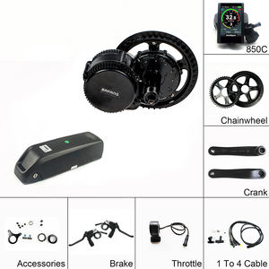 Greenpedel <span class=keywords><strong>Bafang</strong></span> BBS01 36V <span class=keywords><strong>250W</strong></span> Mediados de coche de Motor de bicicleta eléctrica <span class=keywords><strong>Kit</strong></span> <span class=keywords><strong>con</strong></span> 16Ah <span class=keywords><strong>batería</strong></span> - Product Image 1