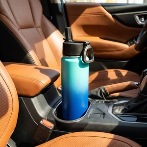 Botella de Agua Deportiva Aislada de 600 ml, Taza de Acero Inoxidable con Recubrimiento en Polvo y Tapa con Pajita para <span class=keywords><strong>Gimnasio</strong></span> y Fitness - Product Image 6