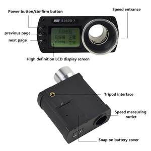 Cronógrafo de Velocidad E9800 con Pantalla LCD, Instrumento de Medición Táctica, Medidor de Velocidad para Uso en Exteriores - Product Image 5
