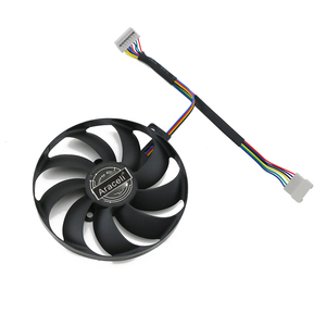 พัดลมระบายความร้อนการ์ดจอ T129215SU 7 พิน สำหรับ ASUS ROG STRIX-<span class=keywords><strong>GeForce</strong></span> RTX 2060 2070 Super 2080 2080 Ti หรือ RX <span class=keywords><strong>5600</strong></span> <span class=keywords><strong>XT</strong></span> RX 5700XT - Product Image 4