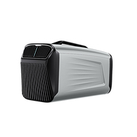 AC Portabel 400W Unit AC Mobile dengan Remote Control Refrigeran Listrik 5200BTU untuk Pendingin RV Luar Ruangan Camper