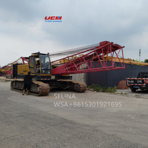 Sany 55T grúa sobre orugas usada SANY SCC750E SCC550E SCC550C año 2021 - Product Image 2