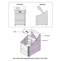 Déshydrateur centrifuge en acier inoxydable à prix d'usine, modèle TS-500, multifonctionnel pour les chips de pommes de terre, les feuilles de thé, les épinards, etc.