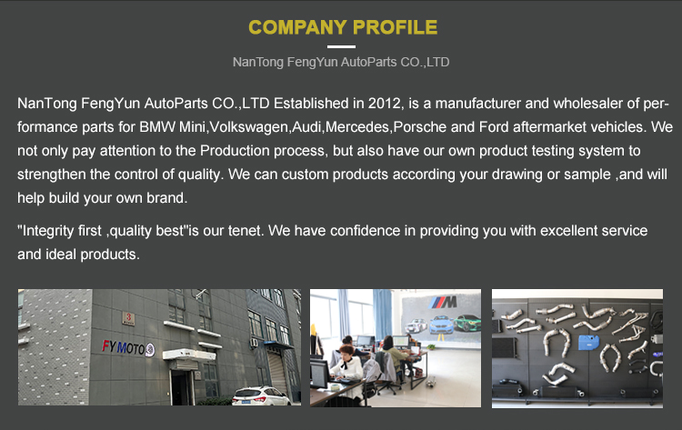 bmw 340i front mount intake