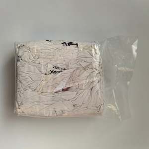 ผ้าเช็ดทำความสะอาดสีขาว พิมพ์ลาย ผ้าฝ้ายคุณภาพสูง นุ่มพิเศษ น้ำหนัก 10กก. 20กก. 25กก. สำหรับอุตสาหกรรม ผ้าเช็ดทำความสะอาดสีขาว 20กก. - Product Image 1