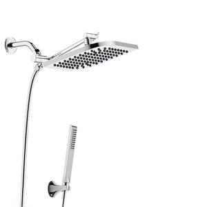 Juego de ducha MSS1071 con cabezal de ducha curvo tipo lluvia, barra de extensión y ducha de mano portátil de fácil limpieza - Product Image 3