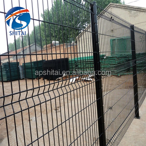 Giá tốt nhất dễ dàng để cài đặt 3D cong hàng rào 3m * 2m 3D hàn cong Bảng điều khiển hàng rào PVC tráng 3D hàn cong Bảng điều khiển hàng rào - Product Image 4