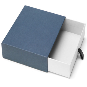 Scatola Regalo Rigida con Cassetto Scorrevole e Maniglia a Nastro - Laminazione Opaca Goffrata in Materiali Riciclati per Polvere Libera e Crema Viso - Product Image 5