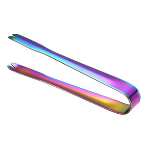 Produits tendance 2026 Nouveautés Pinces à glace <span class=keywords><strong>en</strong></span> acier inoxydable 304 à dents <span class=keywords><strong>de</strong></span> scie Pinces à <span class=keywords><strong>sucre</strong></span> - Product Image 3