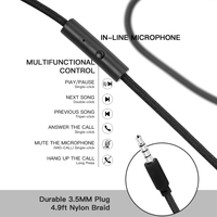 Headphone Konduksi Tulang Berkabel Model Pribadi Jack 3.5mm Pengait Telinga Olahraga Peredam Kebisingan Aktif (ANC) Tahan Air IPX-4