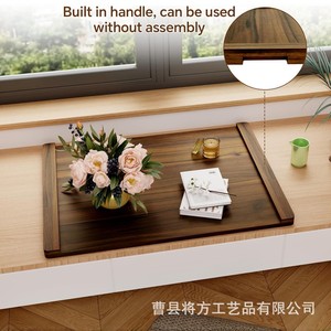Planche à découper rectangulaire pour dessus de four, compatible lave-vaisselle, couvre-plaque de cuisson, planche de travail domestique - Product Image 3