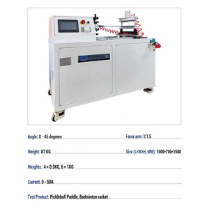 Nhà máy trực tiếp OEM độ chính xác cao vợt xoắn sức mạnh thử nghiệm máy công nghiệp ISO bóng vợt Xoắn kháng thử nghiệm - Product Image 4