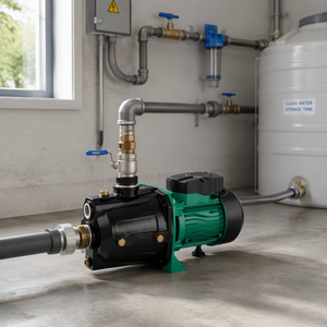 Pompe auto-amorçante série JET, pompe à eau électrique MINGYUAN, monophasée, triphasée, pour le transfert d'eau propre - Product Image 4