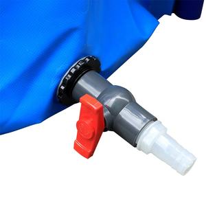 Recirculerend Aquacultuursysteem Opvouwbare Pvc-Aquacultuurvisvijver Voor Het Kweken Van Garnalenvissen - Product Image 5