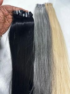 ผมต่อจากผมมนุษย์หยักศกสีเทา - Product Image 2