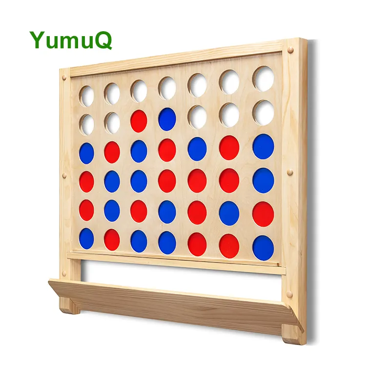 YumuQ 4 In einer Reihe Drop Coins Lernspiel spielzeug Verbinden Sie vier Strategien zum Spielen von Tischbrett-Schachspiel spielzeug