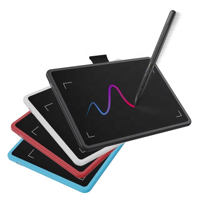 6 Inches Small Size Portable Digital Pen Graphic Tablets Shenzhen Factory Custom Graphic Design Drawing Tablet