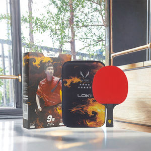 Raquette de tennis de table <span class=keywords><strong>Loki</strong></span> Professional 9 étoiles, surface Koto 7 plis, fond en Ayous, raquette en fibre de carbone durable, attaque puissante - Product Image 3
